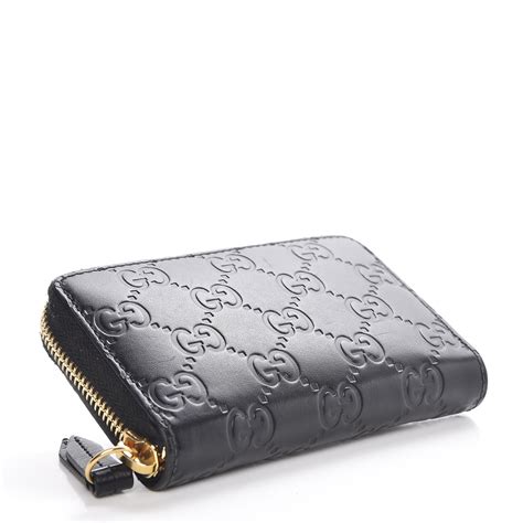 gucci zip around card case|gucci card holder sale clearance.